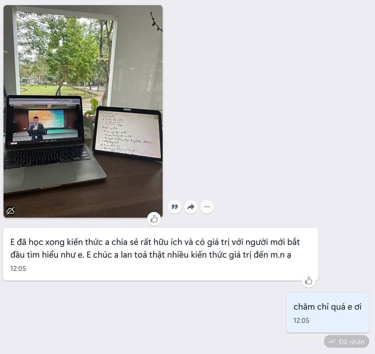 Feedback Học viên 10