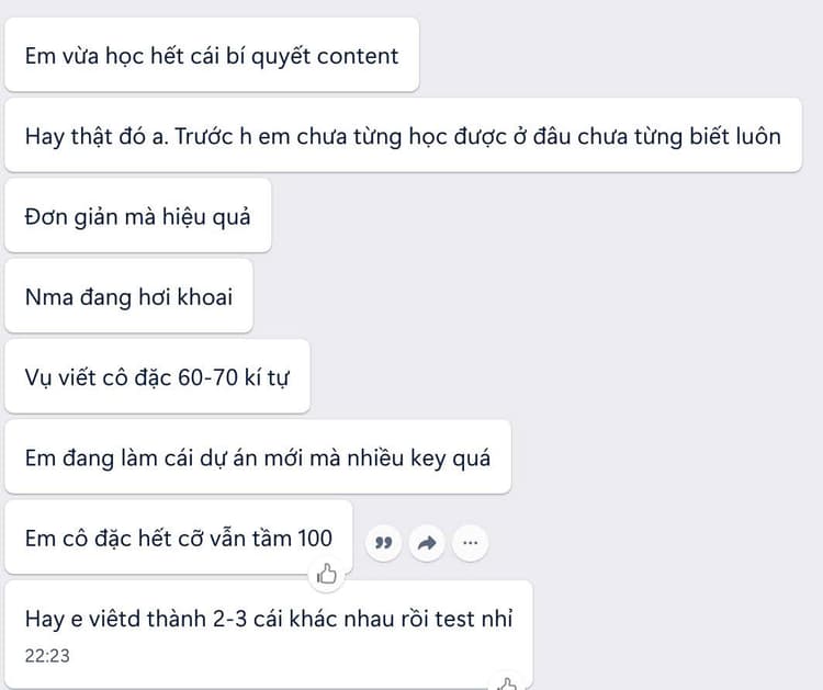 Feedback Học viên 13