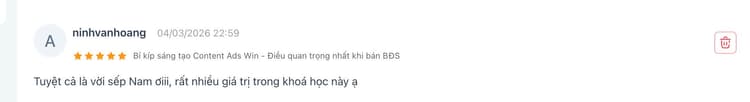 Feedback Học viên 16
