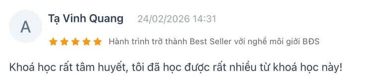 Feedback Học viên 1