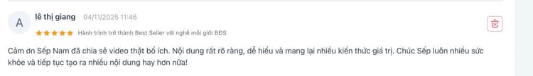 Feedback Học viên 21
