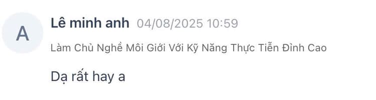 Feedback Học viên 4